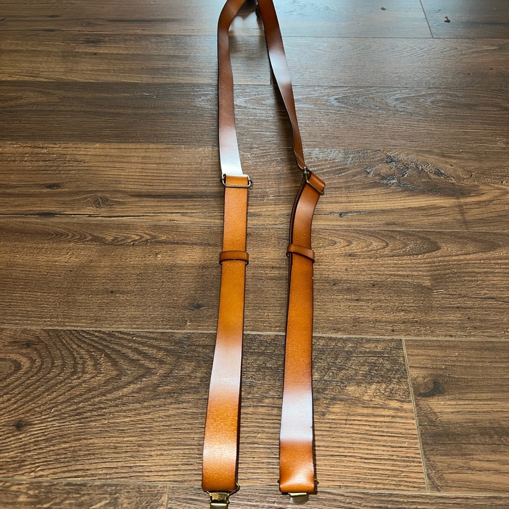 Classic Brown Suspenders